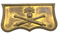 France French Artillery Officers Brass Cartouche Pouch Flap France French Artillery Officers Brass Cartouche Pouch Flap