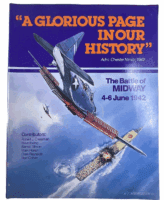 WW2 US USN A Glorious Page in Our History The Battle of Midway SC Reference Book
