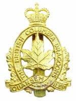 Canadian Forces British Columbia Regiment Cap Badge