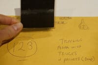 WW2 British Airborne Para Training Area with Trucks Original Negative #123