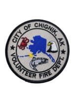 US City of Chignik Alaska Volunteer Fire Department Patch