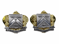 Canadian Forces Regiment Du Saguenay Collar Badge Insignia Pair