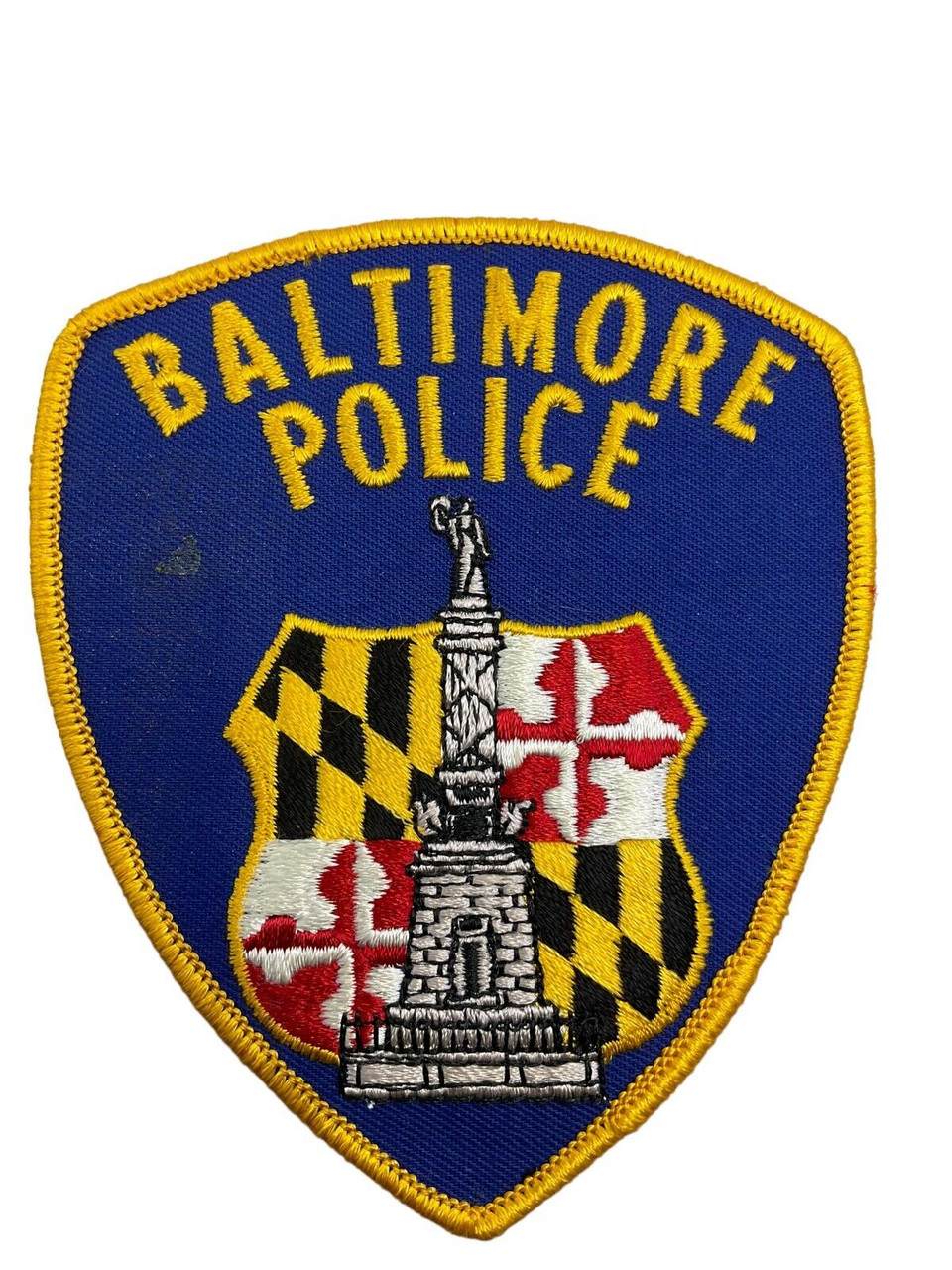 US Baltimore Maryland Police Patch 1 US Baltimore Maryland Police Patch 1