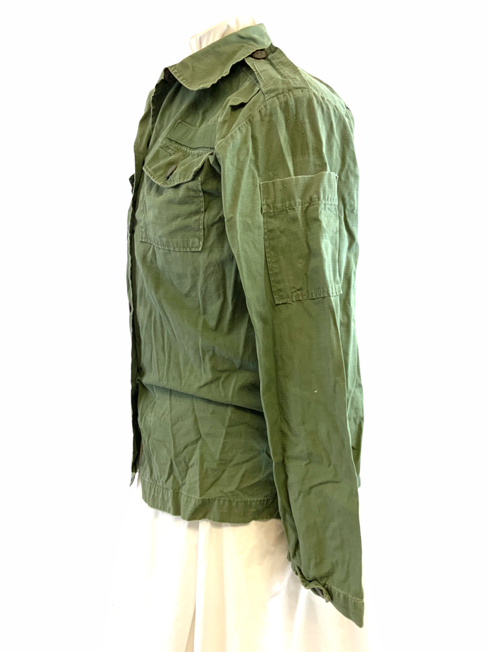 US Army Womens Size 14 OD Green Combat Shirt US Army Womens Size 14 OD Green Combat Shirt