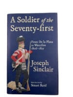 British Army Soldier of the Seventy First De La Plata Waterloo HC Reference Book