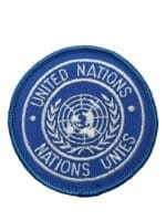 Canadian Forces UN United Nations Bilingual 3 Inch Patch Insignia