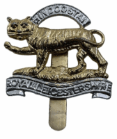 British Royal Leicestershire Regiment Staybright Cap Badge British Royal Leicestershire Regiment Staybright Cap Badge