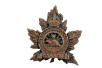 WW1 Canadian CEF Railway Construction Corps Collar Insignia Single