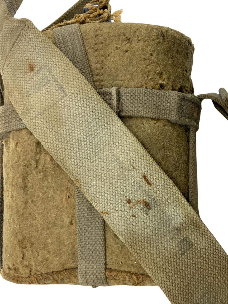 WW2 Canadian British RAF RCAF Water Bottle & 25 Pattern Web Cradle WW2 Canadian British RAF RCAF Water Bottle & 25 Pattern Web Cradle