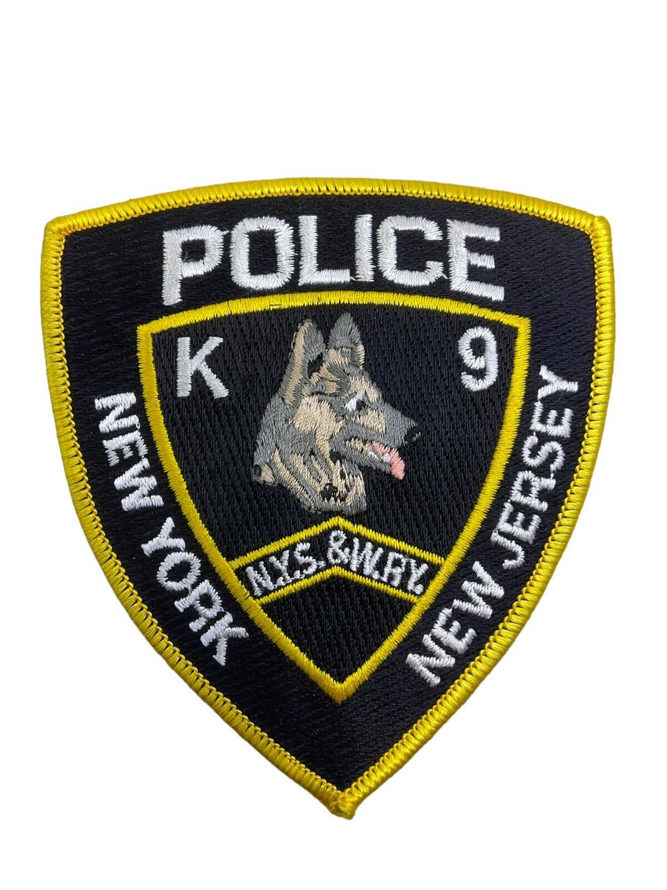US New York New Jersey K9 Police Patch US New York New Jersey K9 Police Patch