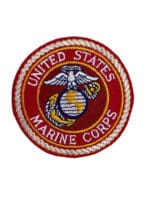 US USMC United States Marine Corps Patch 4 Inches 2