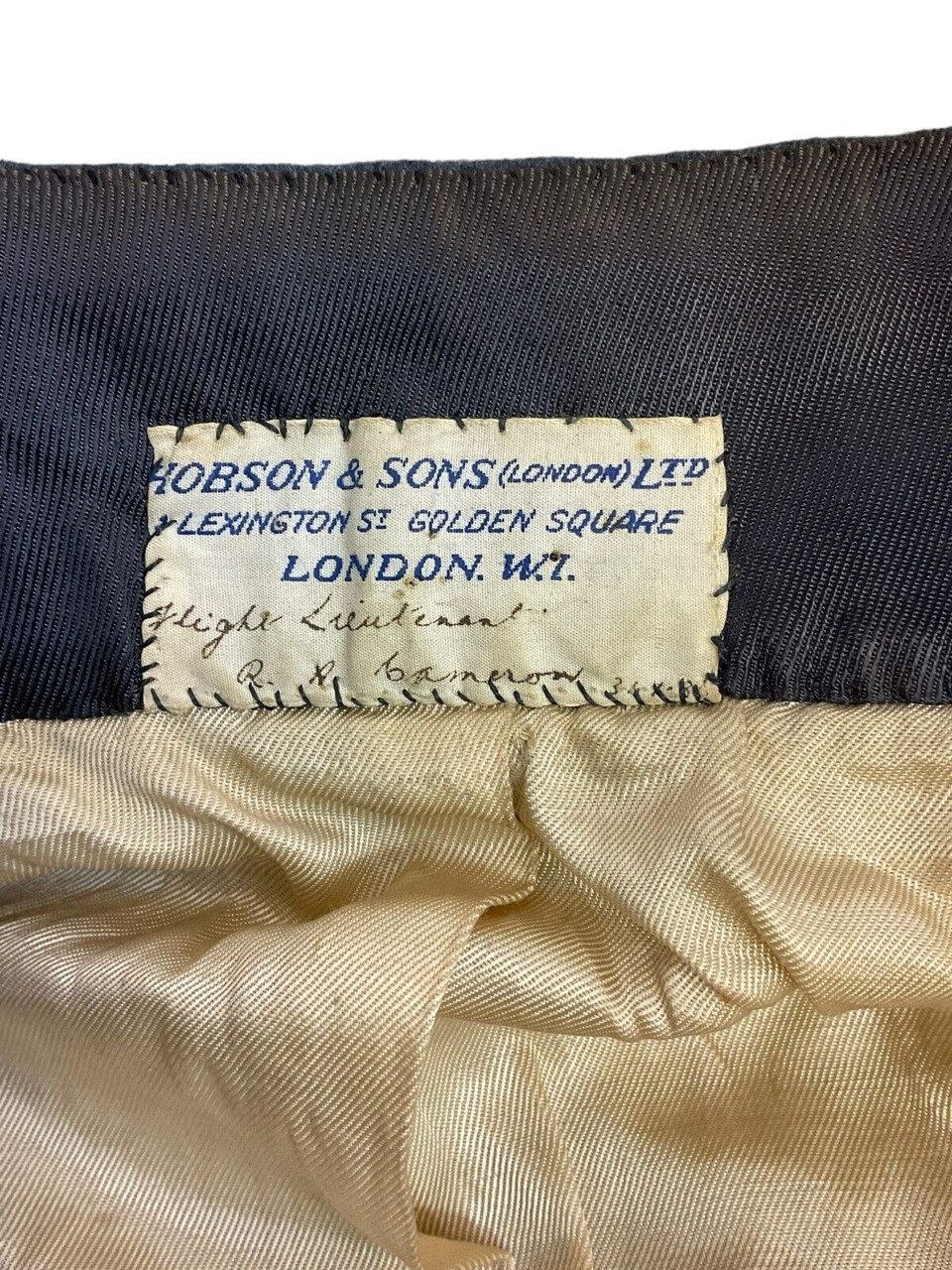 Pre WW2 Canadian RCAF Full Dress Tunic with Busby Named F/Lt RA Cameron Pre WW2 Canadian RCAF Full Dress Tunic with Busby Named F/Lt RA Cameron