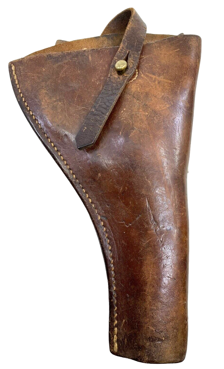 WW1 British 1914 Pattern Leather Open Top Holster TANK CORPS Regimental Marked WW1 British 1914 Pattern Leather Open Top Holster TANK CORPS Regimental Marked