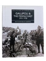 WW1 British Gallipoli and The Middle East 1914 to 1918 Hardcover Reference Book