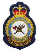 Canadian Forces RCAF 450 Squadron Heraldic Colour Crest Patch Vintage