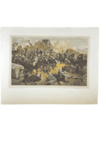 Victorian British Famous Battles Afghanistan Colour Lithograph Print 10.5 x 7 Victorian British Famous Battles Afghanistan Colour Lithograph Print 10.5 x 7