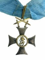 WW1 Imperial German Wurttemberg Friedrich Order Knight’s Cross 2nd Class Swords