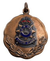 Dominion Of Canada Rifle Association 2nd Class Award Medal