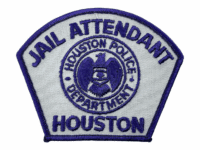 US Houston Texas Jail Attendant Police Department Patch
