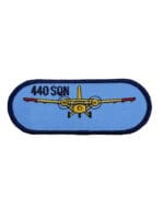 Canadian Forces RCAF 440 Squadron Colour Name Tape Crest Patch