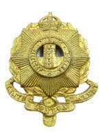 WW1 British BEF Tenth London Hackney Cap Badge