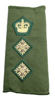 British Reconnaissance Corps Colonel Slip On Shoulder Board Insignia Single British Reconnaissance Corps Colonel Slip On Shoulder Board Insignia Single