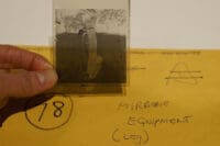 WW2 British Airborne Para Airborne Bag Leg SMLE Original Negative #78