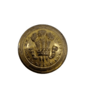 WW2 British Royal Welch Fusiliers Officers Large Size Jacket Button