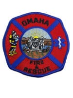 US Omaha Nebraska Fire Rescue Department Patch