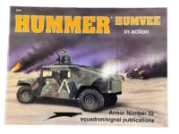 US Army Hummer Humvee in Action Soft Cover Reference Book