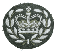 Canadian British Master Warrant Officer Sleeve Rank Insignia Patch Single