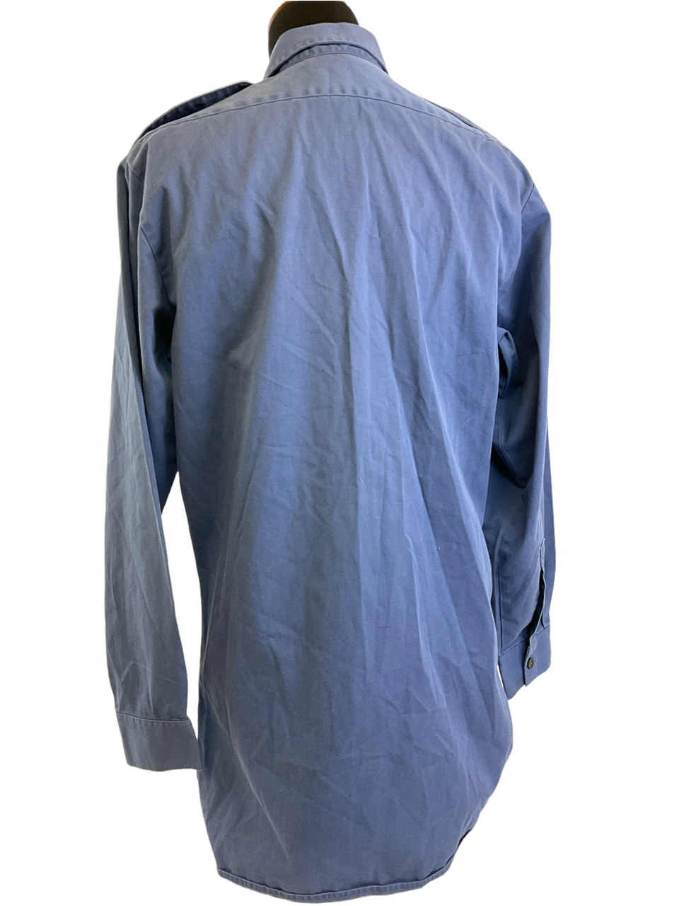 British RN Navy Flight Deck Mans Working Dress Shirt Size 38/40 British RN Navy Flight Deck Mans Working Dress Shirt Size 38/40