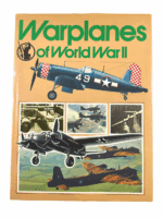WW2 British German US French Warplanes Of WW2 Hard Cover Reference Book