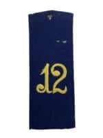 WW1 Imperial German 12th (2nd Brandenburg) Grenadiers Shoulder Board Single
