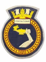 Canadian Navy RCN HMCS Stadacona Ships Crest Patch 7 X 5 1/2