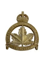 WW2 Canadian Army Cadets Plastic Cap Badge