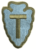 WW2 US Army 36th Infantry Green Edge SSI Insignia Patch