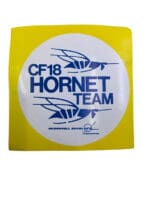 Canadian Forces RCAF CF18 Hornet Team Sticker Canadian Forces RCAF CF18 Hornet Team Sticker