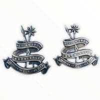 Canadian Intelligence Corps Officers Collars Insignia Pair