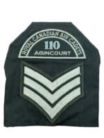 Royal Canadian Air Cadets 110 Agincourt Squadron Sergeant Arm Brassard