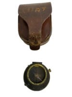 WW1 Canadian CEF Named Officers Compass with Leather Pouch W Beatty CMGC WW1 Canadian CEF Named Officers Compass with Leather Pouch W Beatty CMGC