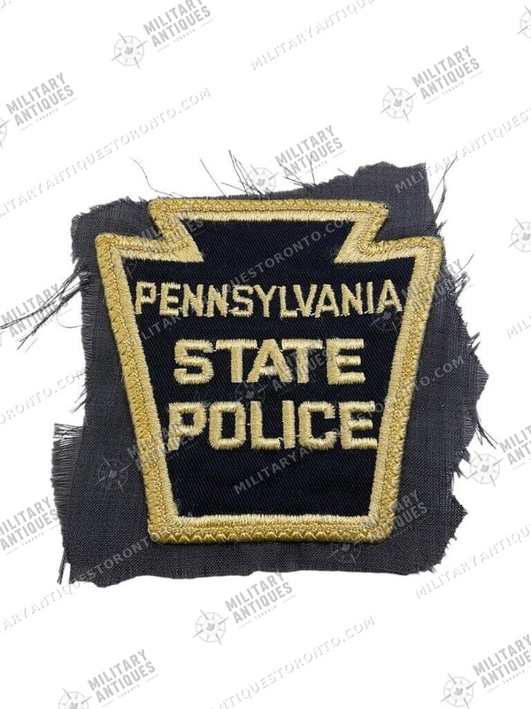 US Pennsylvania State Police Patch - Military Antiques Toronto