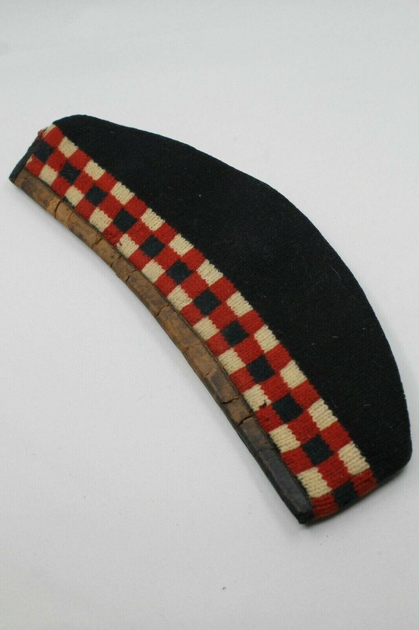 WW1 Canadian British CEF BEF Diced Glengarry Glen with Leather Sweatband WW1 Canadian British CEF BEF Diced Glengarry Glen with Leather Sweatband