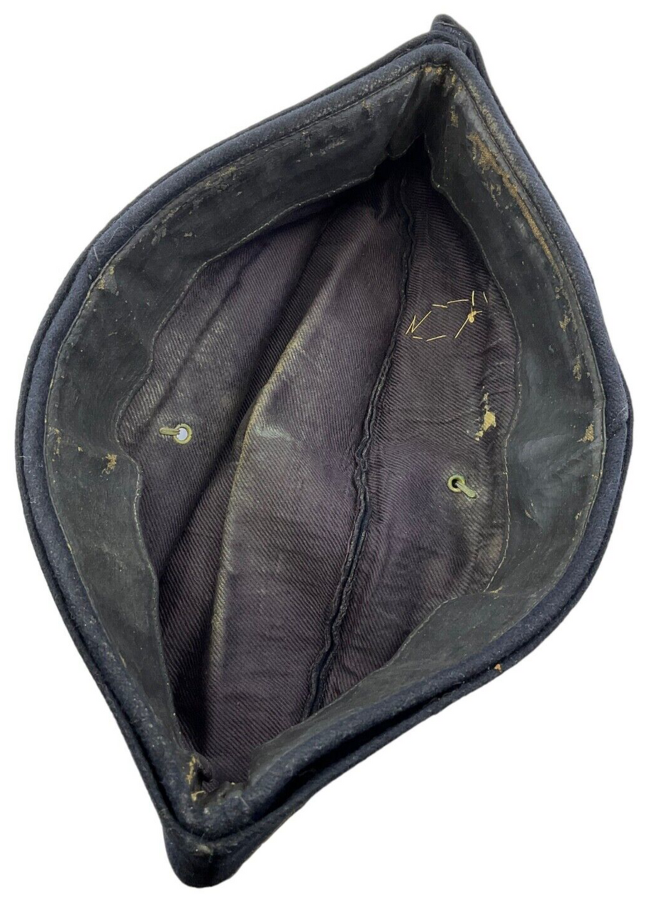 Victorian British Royal Artillery Officers Torin Wedge Cap With Bullion Insignia Victorian British Royal Artillery Officers Torin Wedge Cap With Bullion Insignia