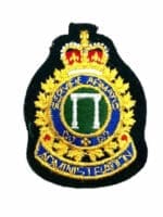 Canadian Forces CF Administration Cloth Cap Badge