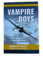 British RAF Vampire Boys Tales From First Single Engined Jet HC Reference Book