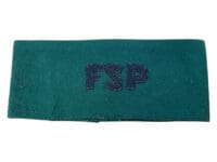 WW2 British FSP Field Security Police Brassard Armband