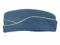 Canadian RCAF Generals Wedge Cap Size 7 Gold Bullion Piped Canadian RCAF Generals Wedge Cap Size 7 Gold Bullion Piped