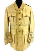 WW1 Canadian Militia CEF Officers Tropical Cuff Rank Lt Tunic Unnamed WW1 Canadian Militia CEF Officers Tropical Cuff Rank Lt Tunic Unnamed