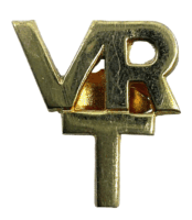 WW2 British RAF VRT Volunteer Reserve Territorial Collar Badge Insignia Single